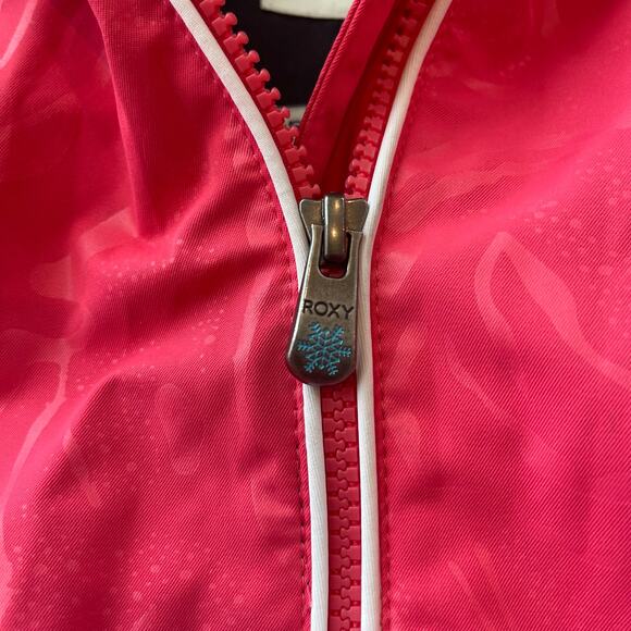 Roxy Girls American Pie Jacket Pink Ski Snowboard Winter Snow Jacket XXL 16 - Picture 4 of 12
